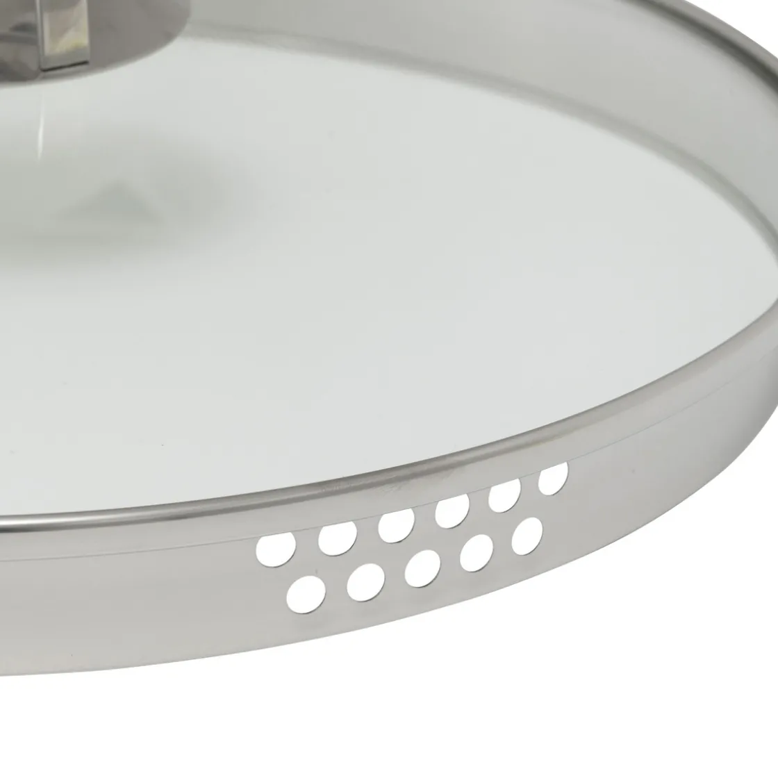 5five Batterie de cuisine en inox, 4 pièces + 6 protections