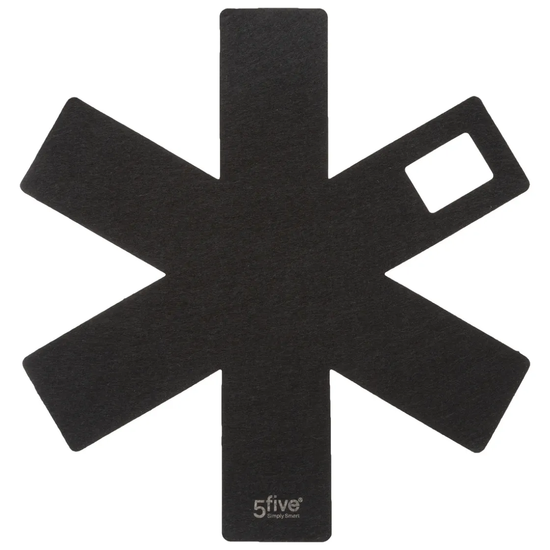 5five Batterie de cuisine en inox, 4 pièces + 6 protections