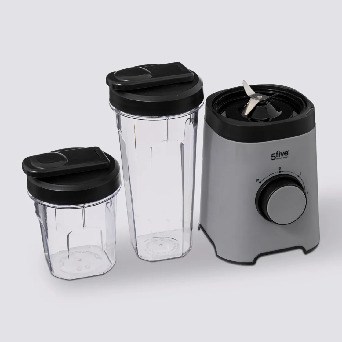 5five Blender avec 2 bouteilles 300ml / 600 ml