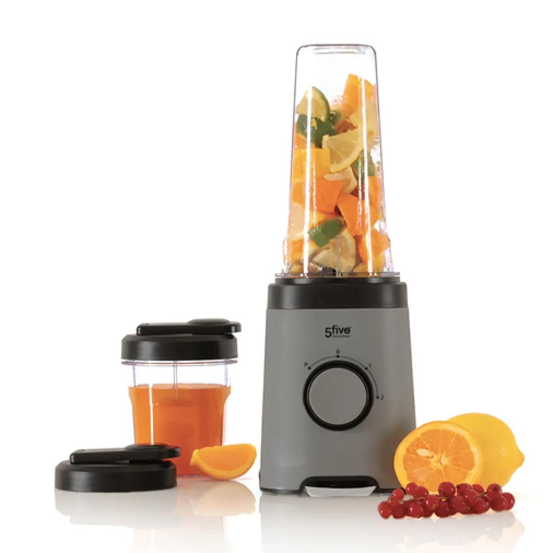 5five Blender avec 2 bouteilles 300ml / 600 ml