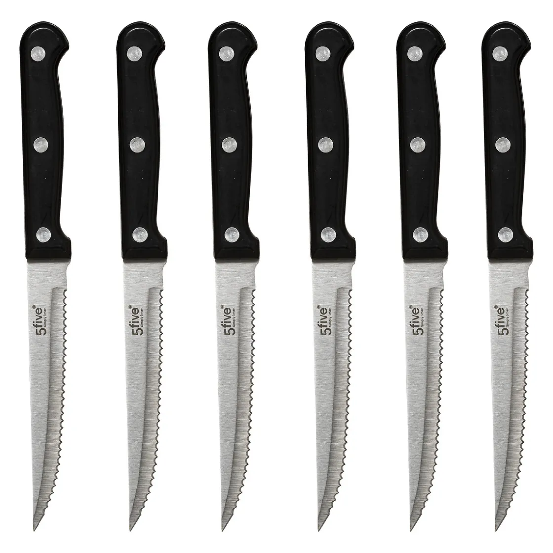 5five Bloc 11 couteaux avec aiguisoir/ciseaux