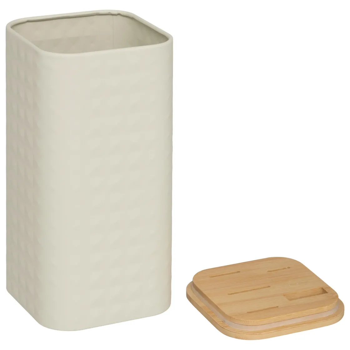 5five Bloc 4 couteaux et ciseaux, Manche bambou