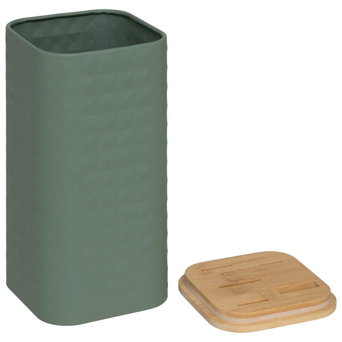 5five Bloc 4 couteaux et ciseaux, Manche bambou