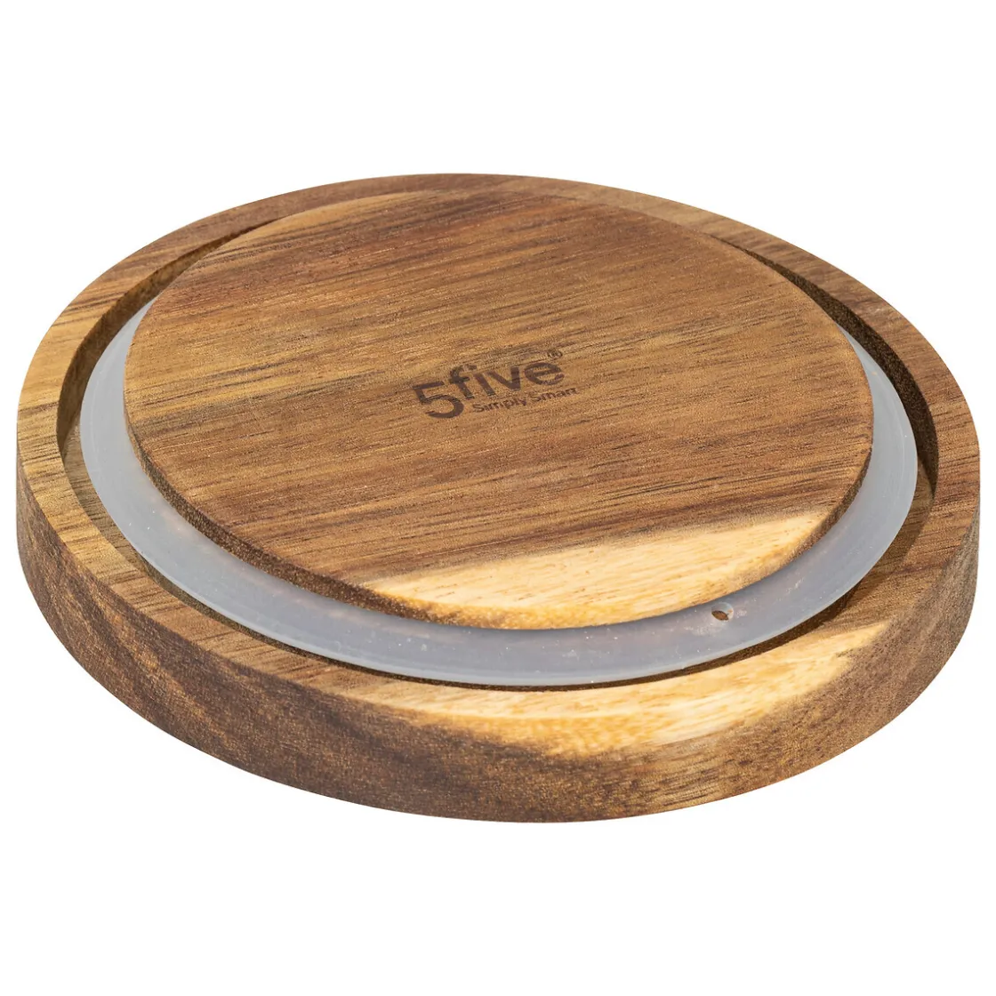 5five Bocal en verre 3L, Acacia