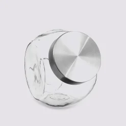 5five Bocal verre à bonbons couvercle inox 650ml