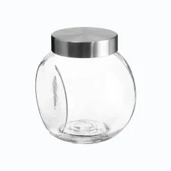 5five Bocal verre à bonbons couvercle inox 650ml
