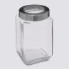5five Bocal verre couvercle contour acier 1,6L