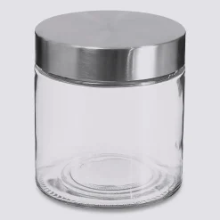 5five Bocal verre couvercle inox 0,75L