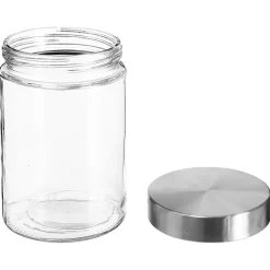 5five Bocal verre couvercle inox 1,2L