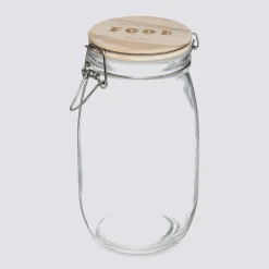 5five Bocal verre couvercle pin, 1,5L