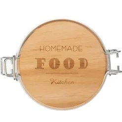 5five Bocal verre couvercle pin, 1L