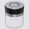5five Bocal verre couvercle push inox 0,7L