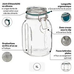 5five Bocal verre 2L