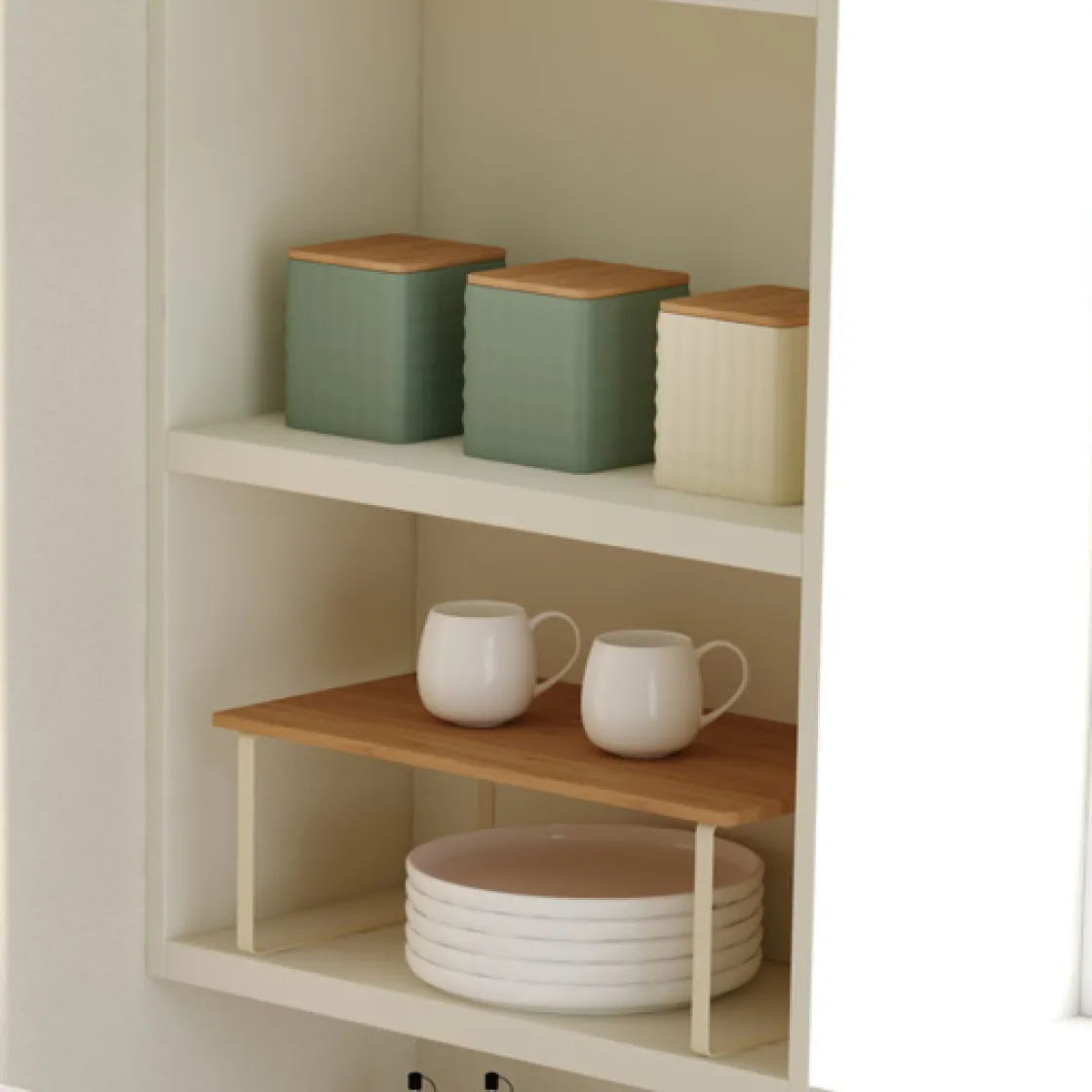 5five Boite de conservation métal couvercle bambou, 1,2L