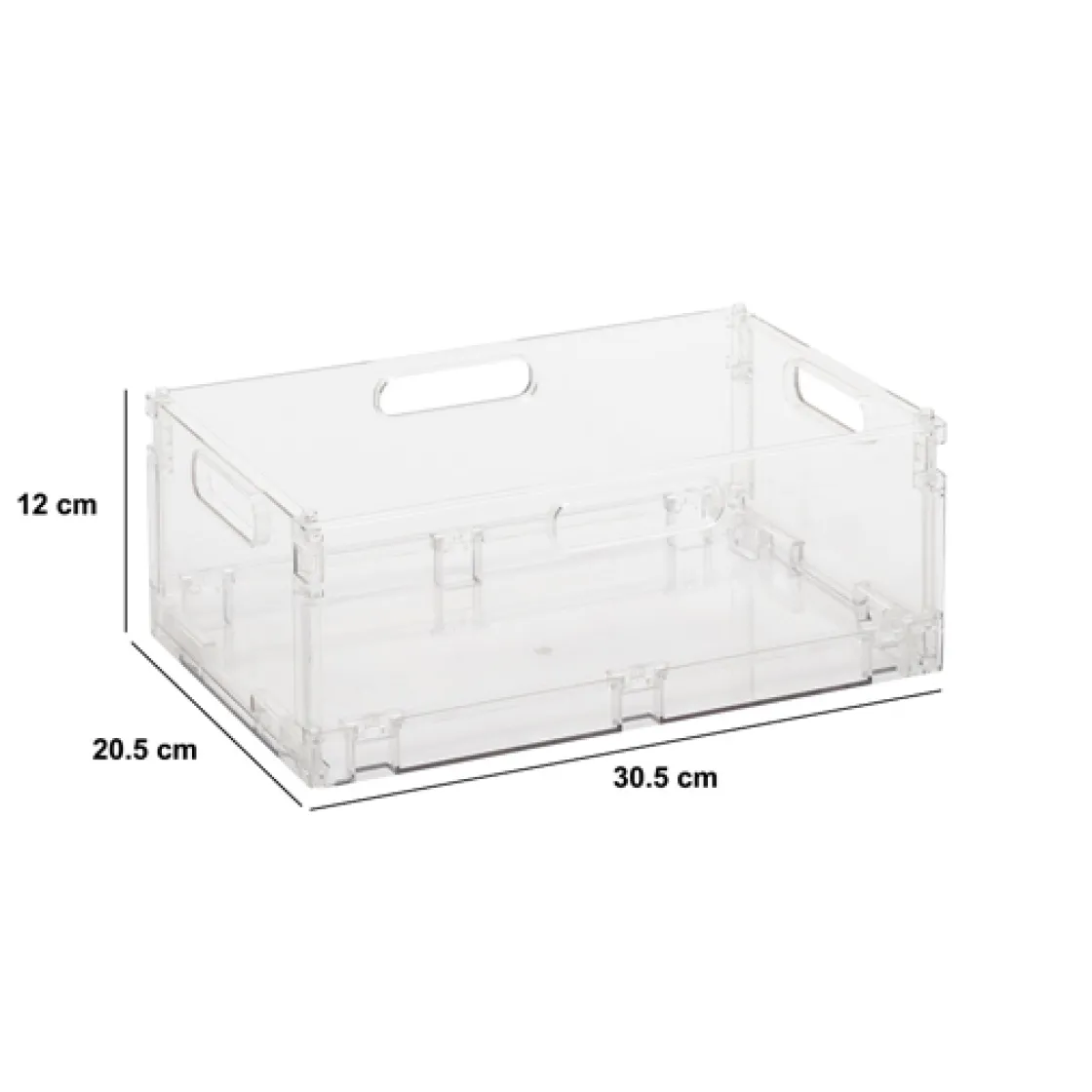 5five Boite de rangement pliable et empilable, 7,5L