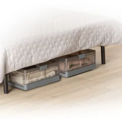 5five Boite de rangement pliable en plastique, 55L