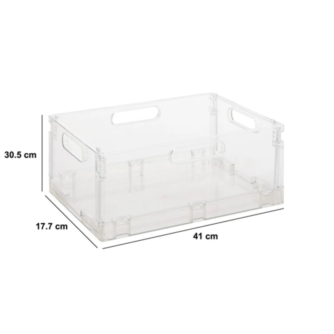 5five Boite de rangement pliable et empilable, 22L