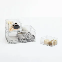 5five Boite de rangement pliable et empilable, 22L