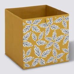 5five Boite de rangement 31x31 cm, Jaune