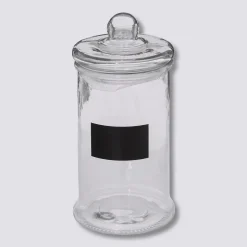 5five Bonbonnière en verre avec ardoise 1,6L