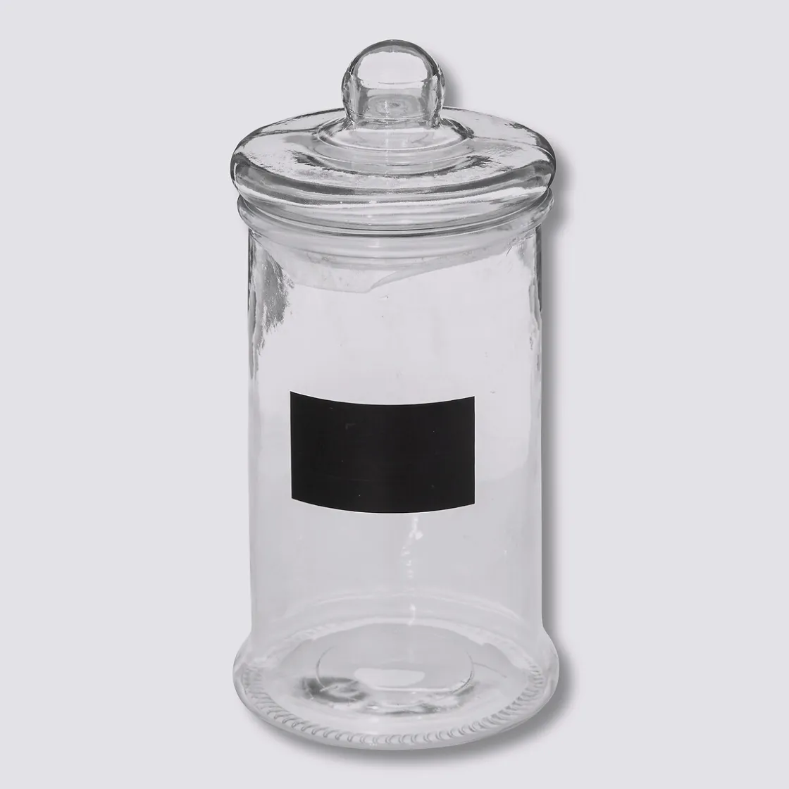 5five Bonbonnière en verre avec ardoise 1,6L