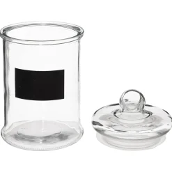 5five Bonbonnière en verre avec ardoise 1,2L