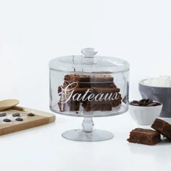 5five Bonbonnière verre sur pied 1,8L