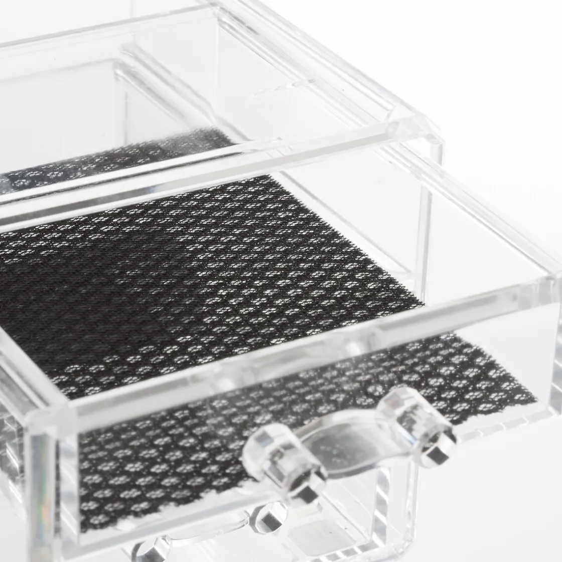 5five Boîte à bijoux 2 tiroirs, Transparent