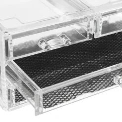 5five Boîte à bijoux 4 tiroirs, Transparent