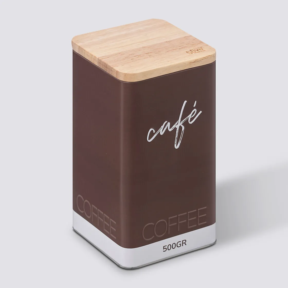 5five Boîte à café 500g, Marron