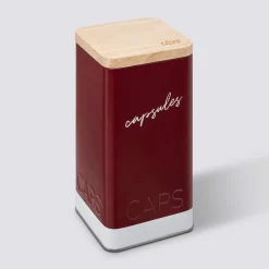 5five Boîte à capsules, Bordeaux