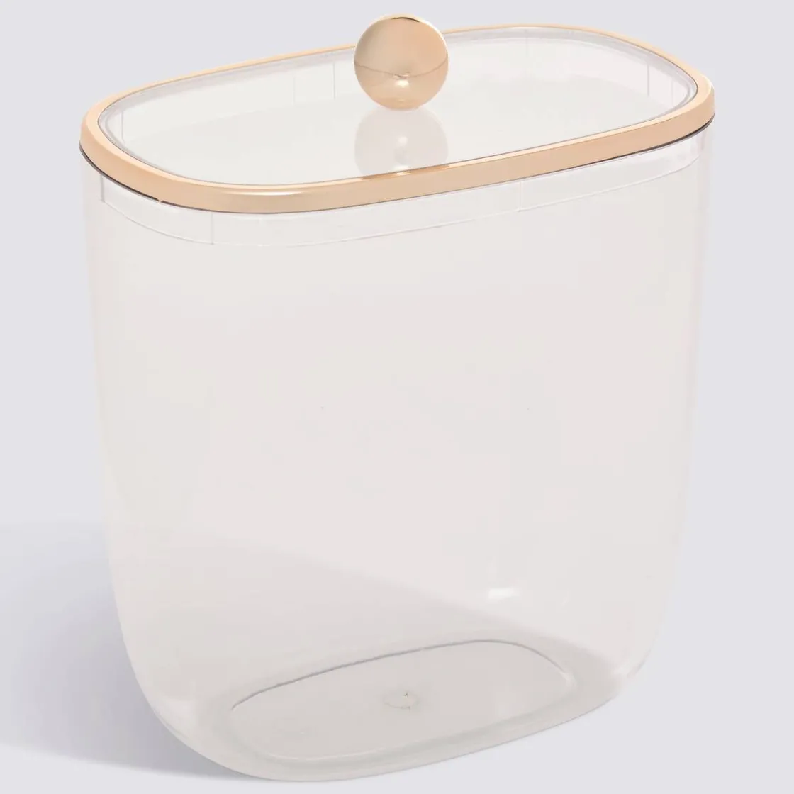 5five Boîte à cotons et cotons-tiges, L.15 cm, Transparent