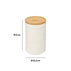 5five Boîte à farine, Céramique blanc