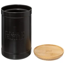 5five Boîte à farine, Céramique noir