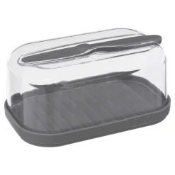 5five Boîte à fromage et beurrier, Gris