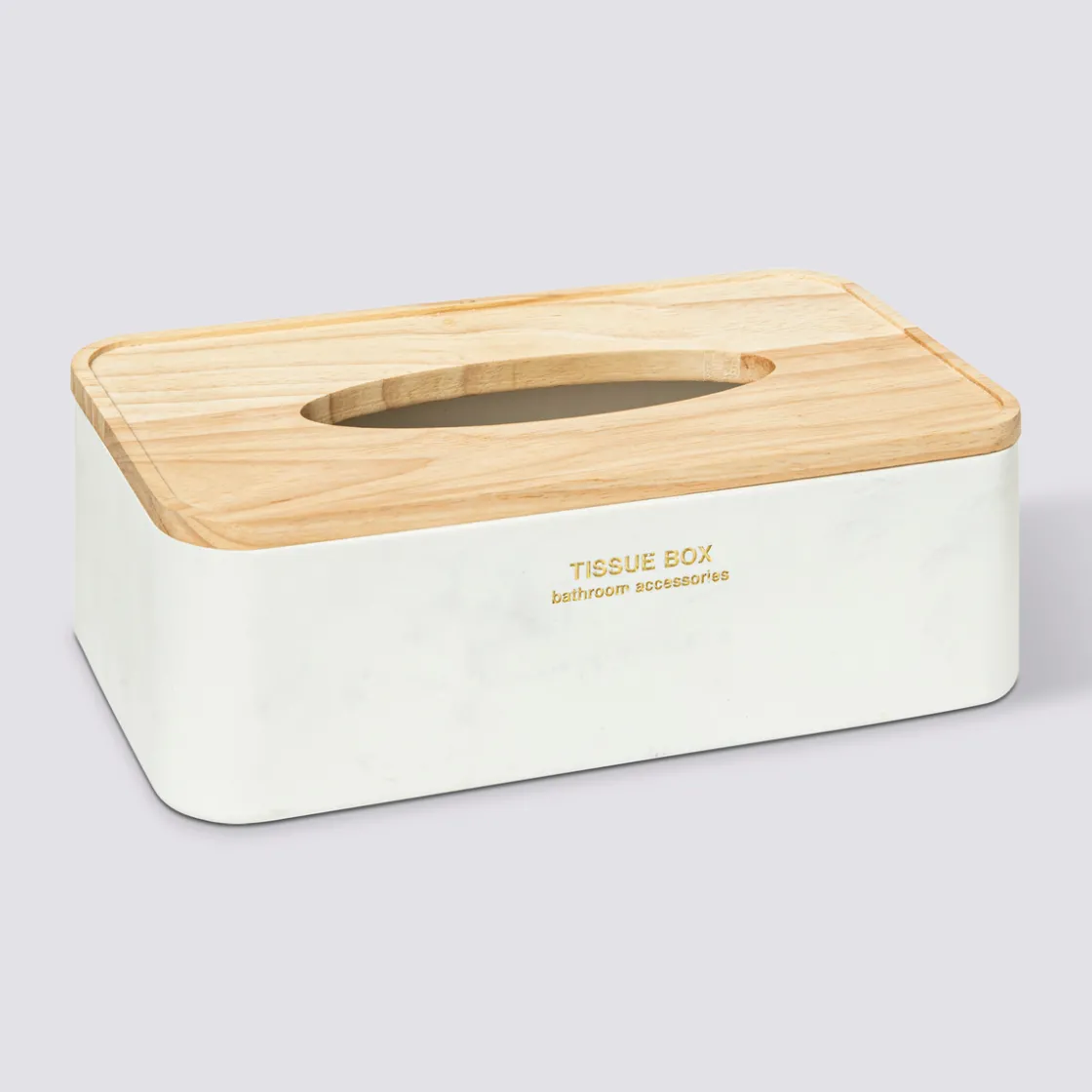 5five Boîte à mouchoirs, Blanc