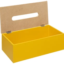 5five Boîte à mouchoirs, Jaune Moutarde