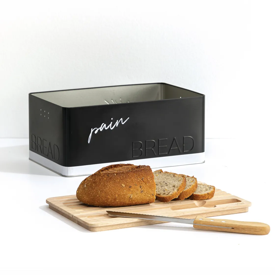 5five Boîte à pain avec couteau