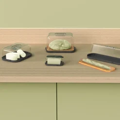 5five Boîte à pain 29cm, Gris