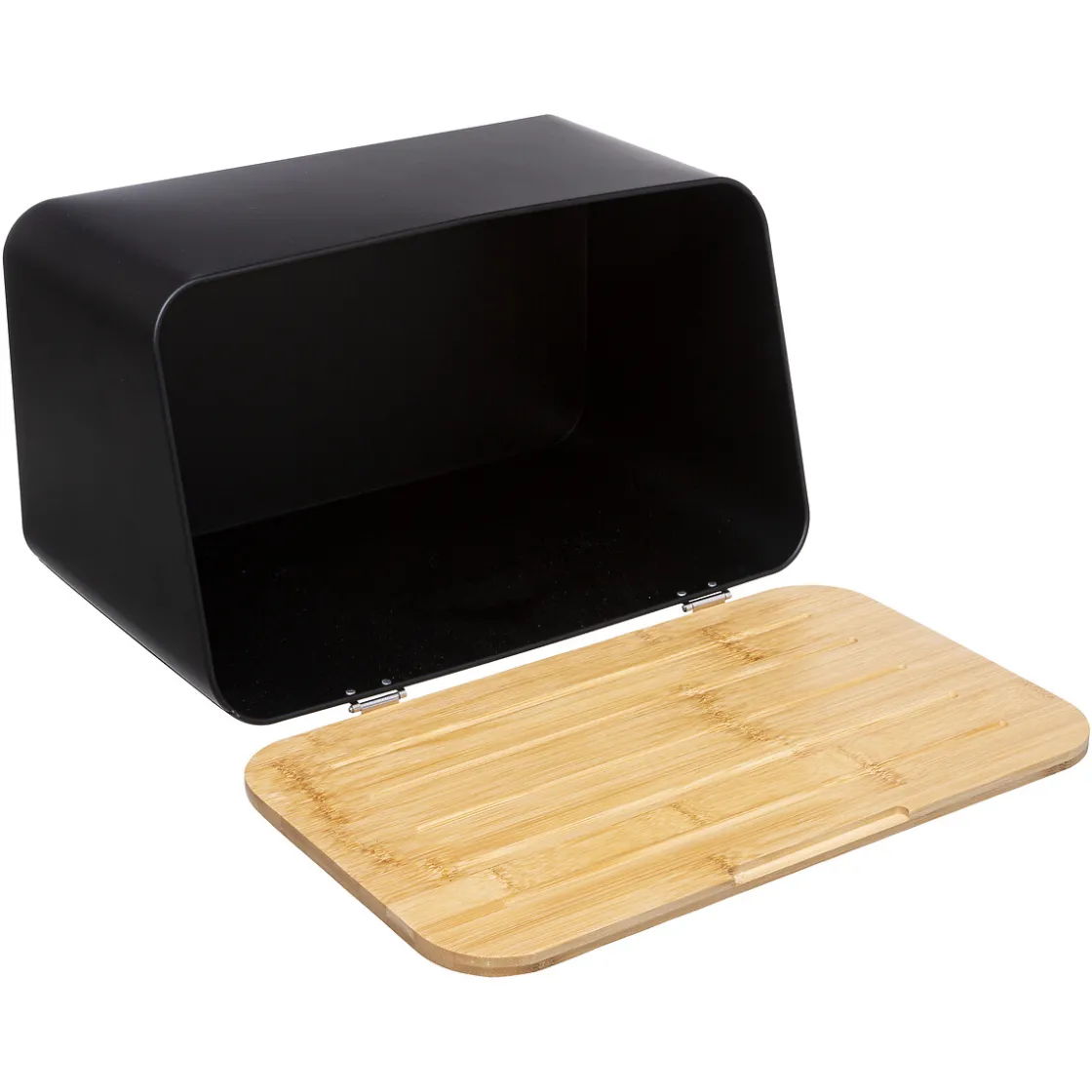 5five Boîte à pain et planche 37cm, Noir