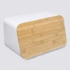 5five Boîte à pain et planche 37cm, Blanc