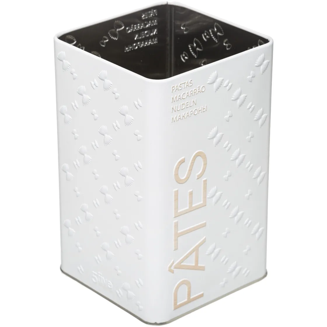 5five Boîte à pâtes 1kg, Blanc