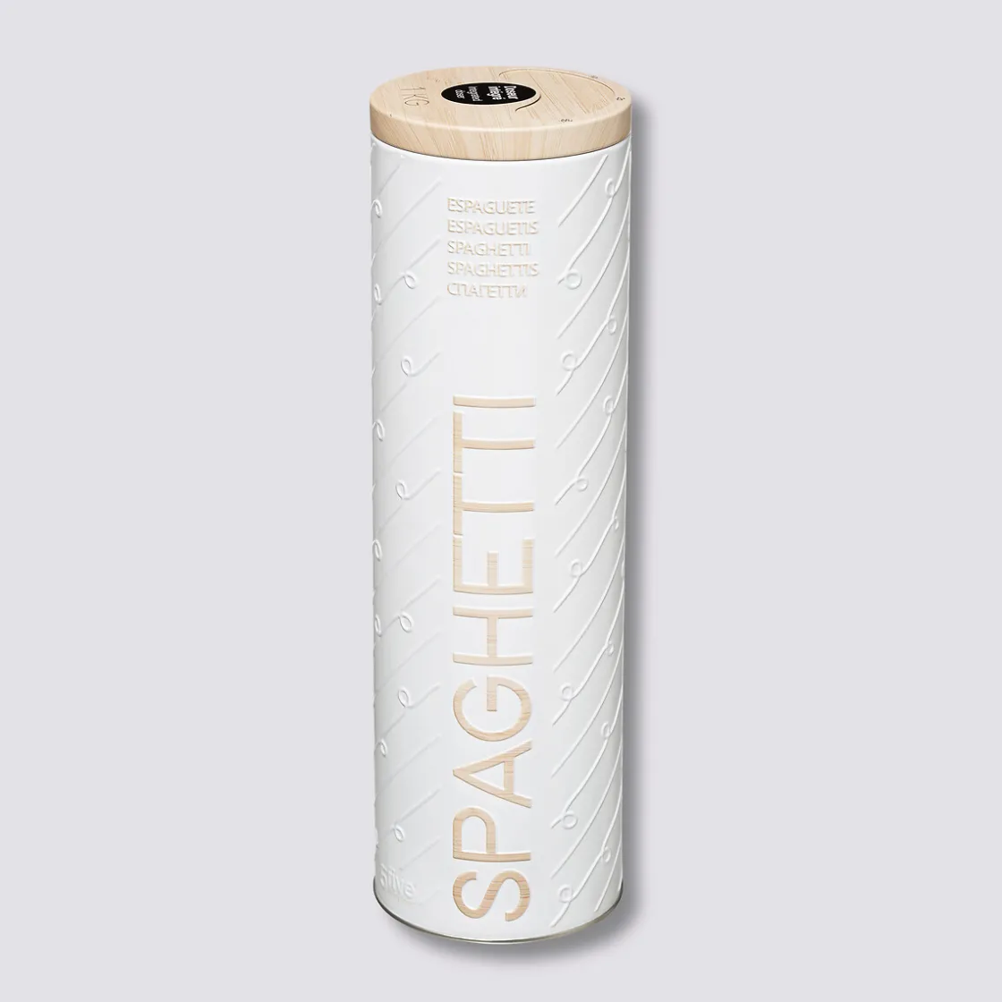 5five Boîte à spaghettis métal, Blanc