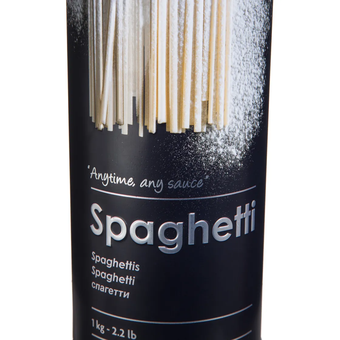 5five Boîte à spaghettis métal, Noir