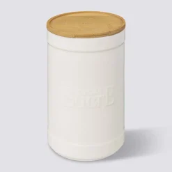 5five Boîte à sucre, Céramique blanc