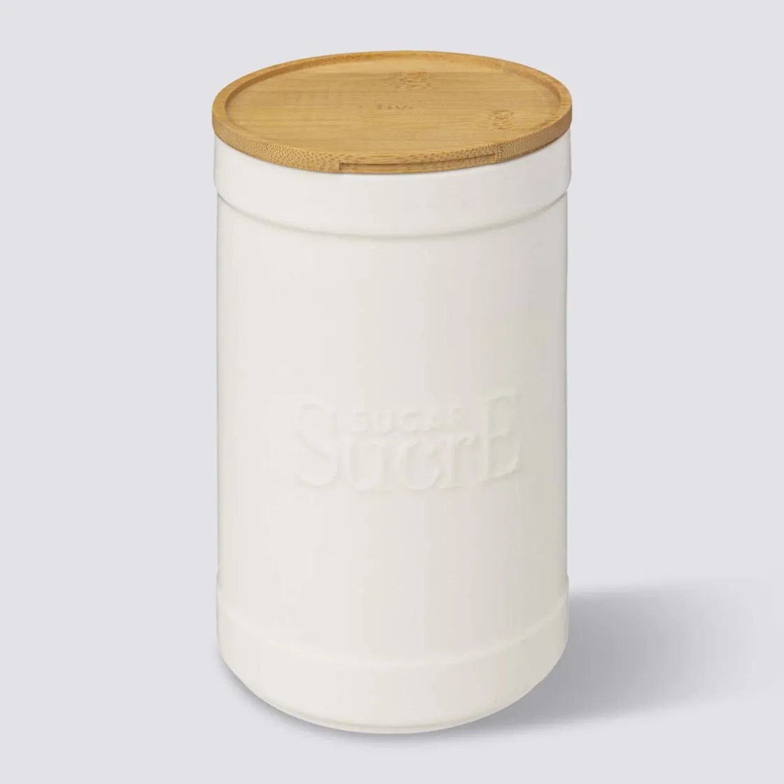 5five Boîte à sucre, Céramique blanc