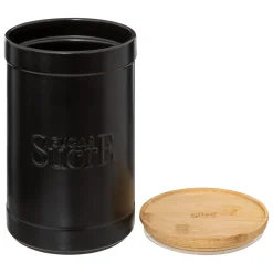 5five Boîte à sucre, Céramique noir