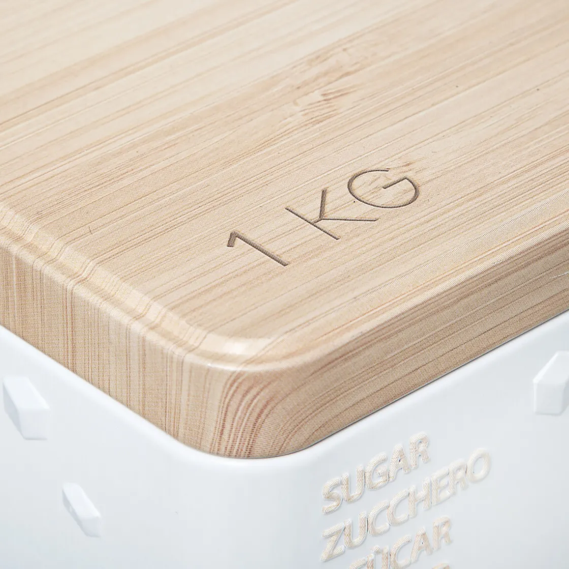 5five Boîte à sucre poudre métal, Blanc