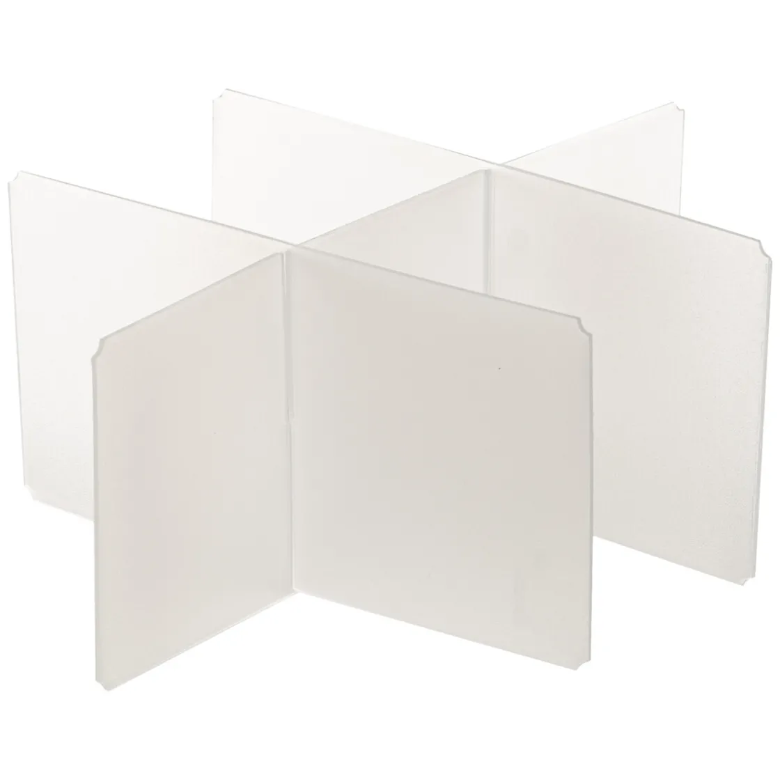 5five Boîte à thé 6 compartiments métal, Blanc