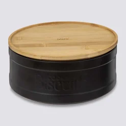 5five Boîte biscuits, Céramique noir